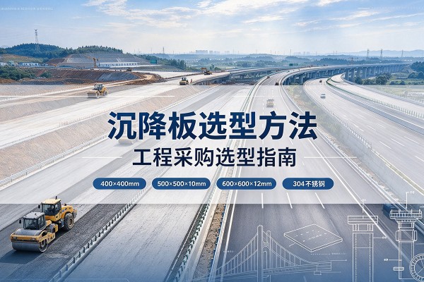 巍山沉降板选择方法