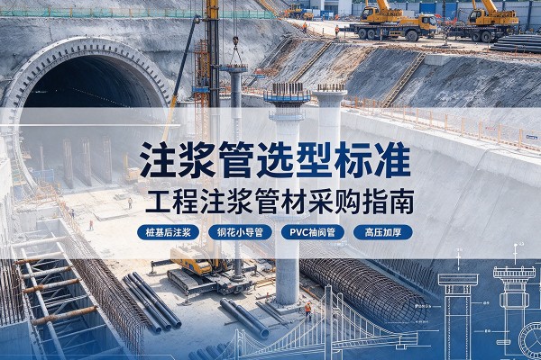 巍山注浆管选型标准